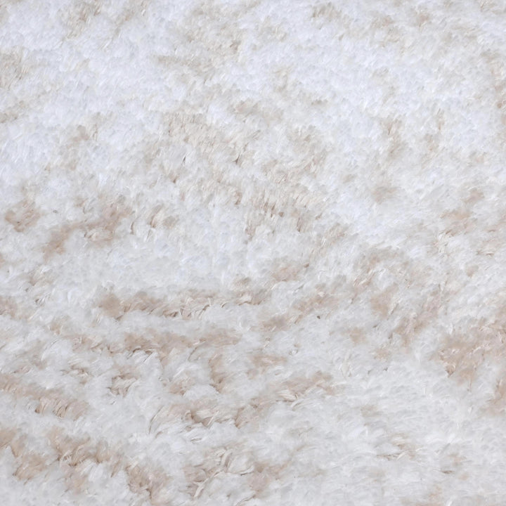 Ivory & Beige Floral Turkish Rug 5X8 ft