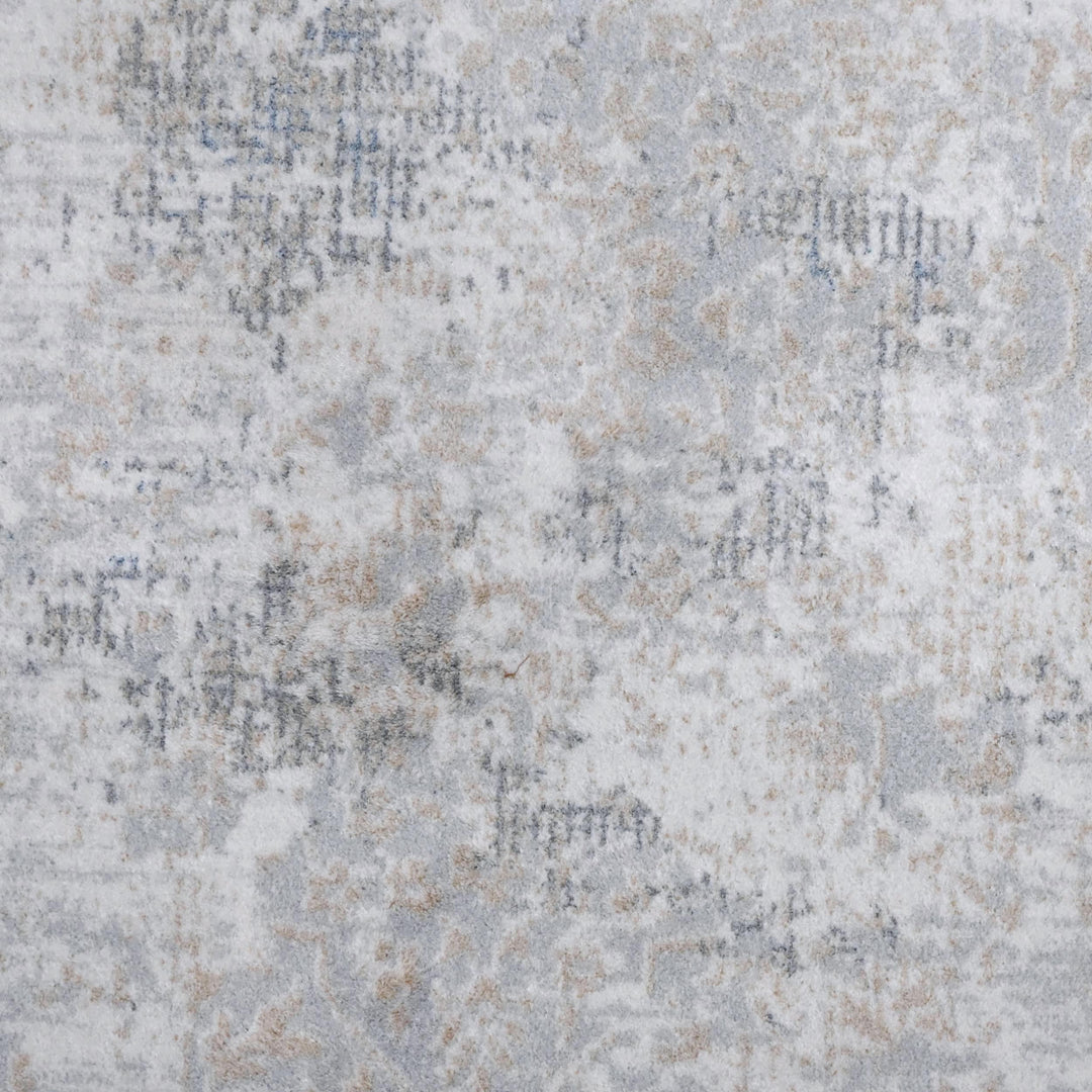 Grey Rose Turkish Rug 5X8 ft