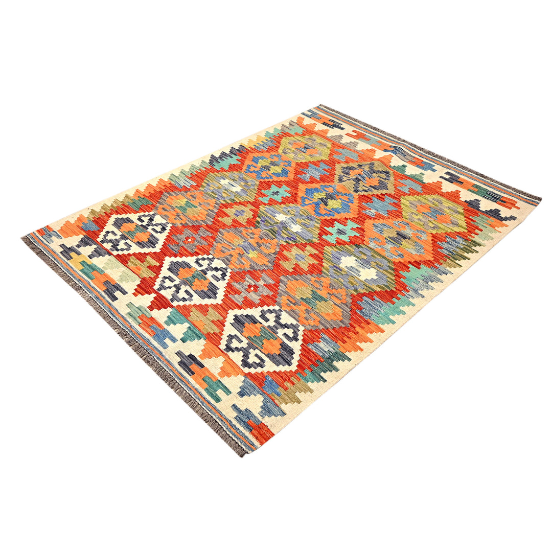 Afghani Kilim - 4x6 Ft