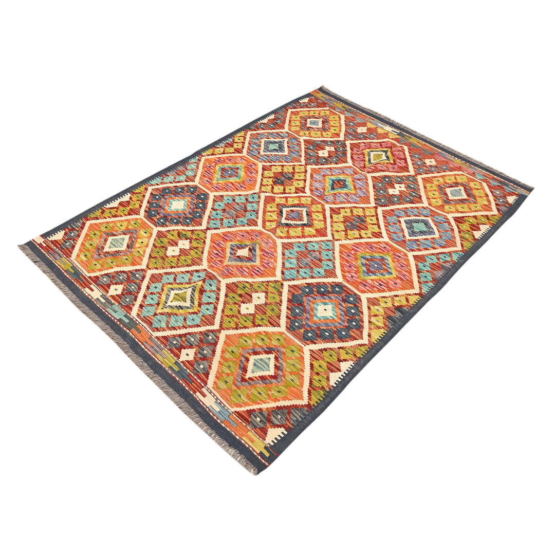 Afghani Kilim - 4x6 Ft