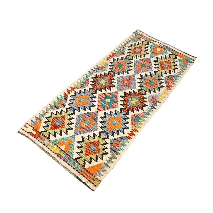 Afghani Kilim - 2x5 Ft