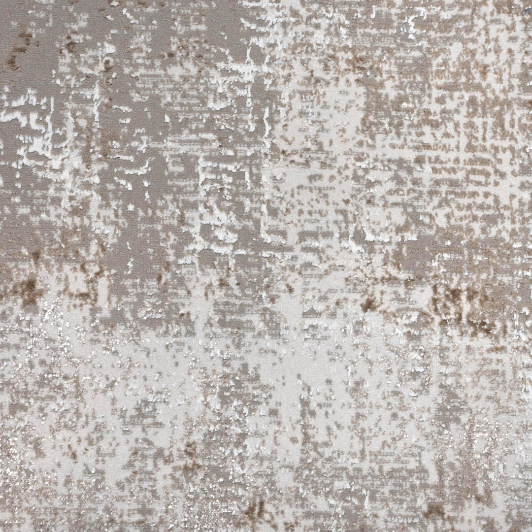 Grey Green Abstract Turkish Rug 5X8 ft