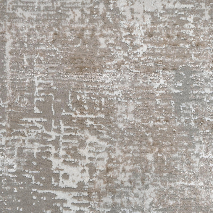 Grey Green Abstract Turkish Rug 5X8 ft