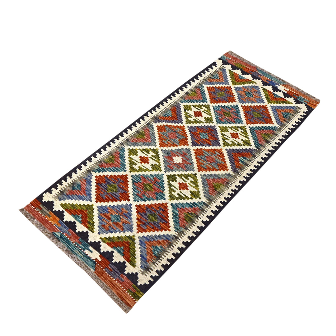 Afghani Kilim - 2x5 Ft