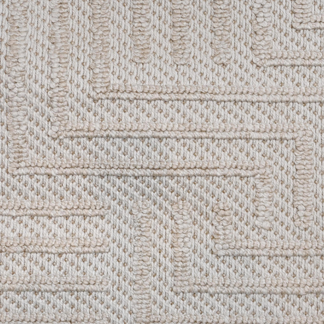 Grey Pink Geometric Turkish Rug 5X8 ft