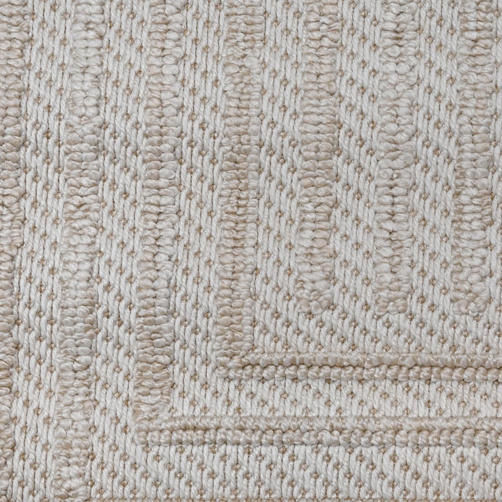 Grey Pink Geometric Turkish Rug 5X8 ft