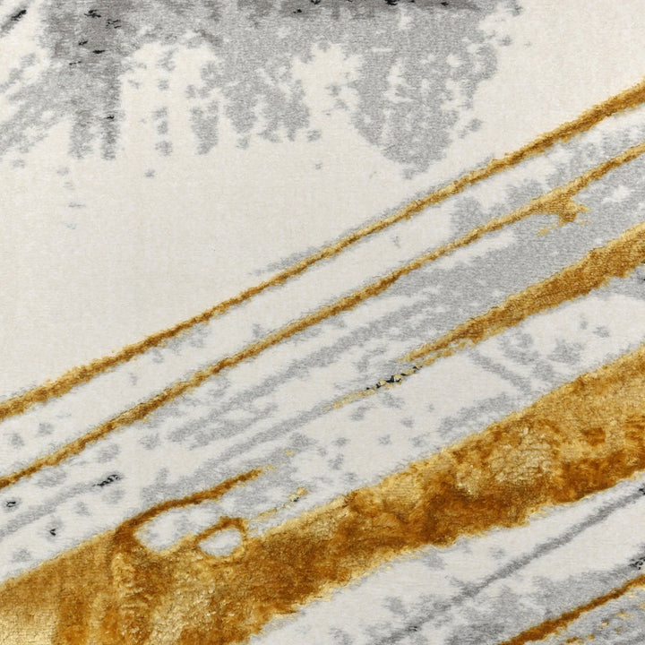 Multi Waves Turkish Rug 4x6 ft