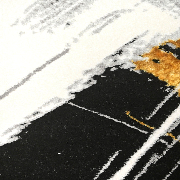 Multi Waves Turkish Rug 4x6 ft