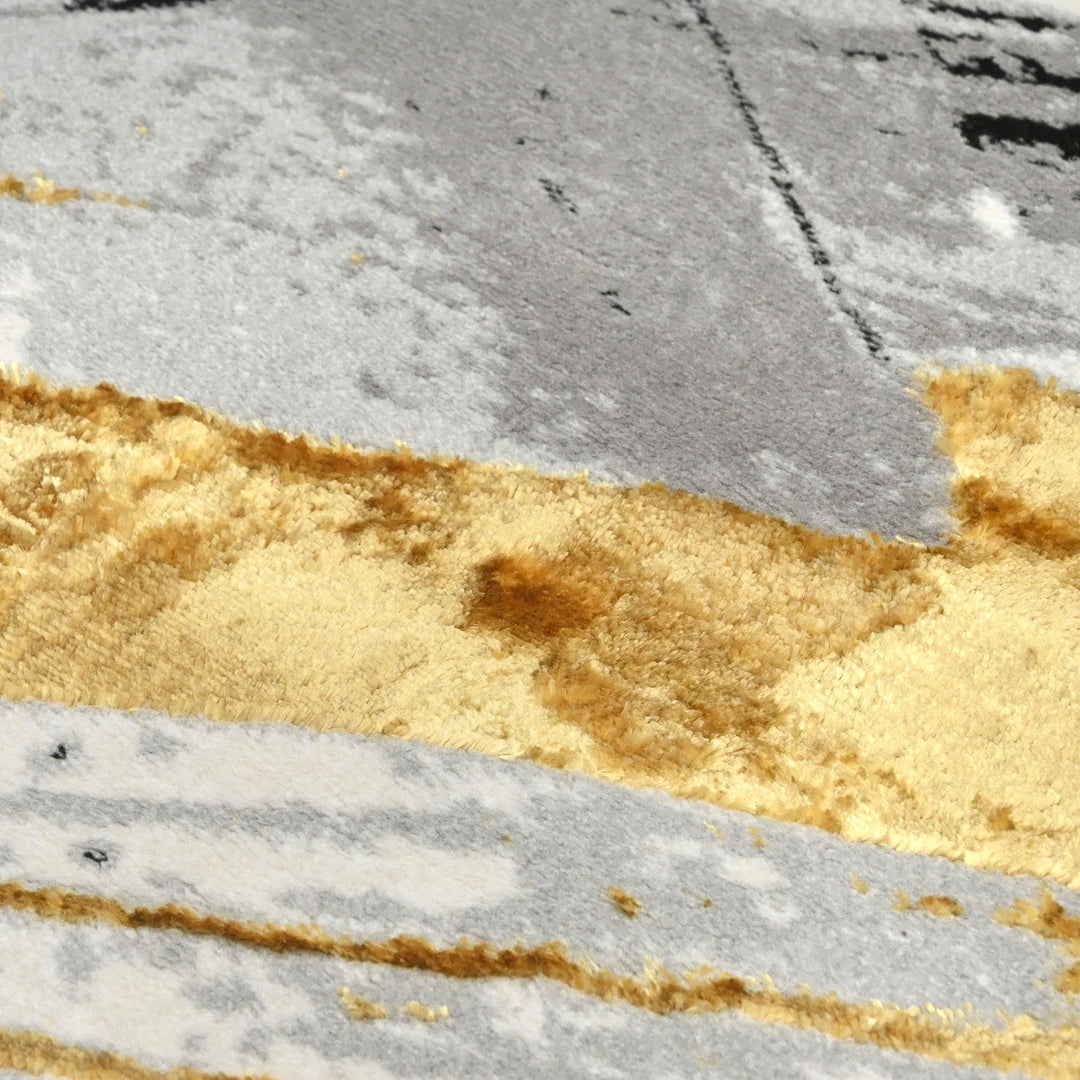 Multi Waves Turkish Rug 4x6 ft