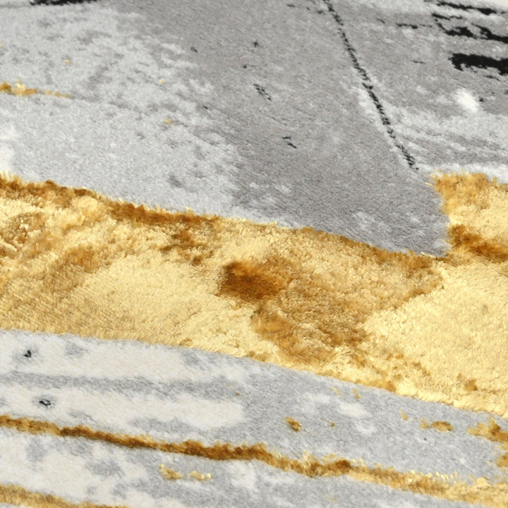 Multi Waves Turkish Rug 4x6 ft