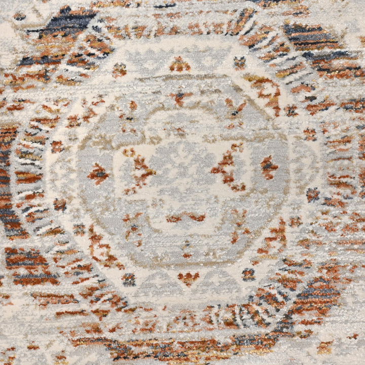 Multi Abstract Turkish Rug 5X8 Ft