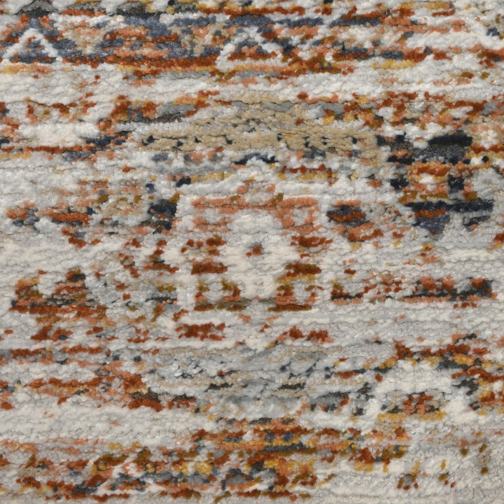 Multi Abstract Turkish Rug 5X8 Ft