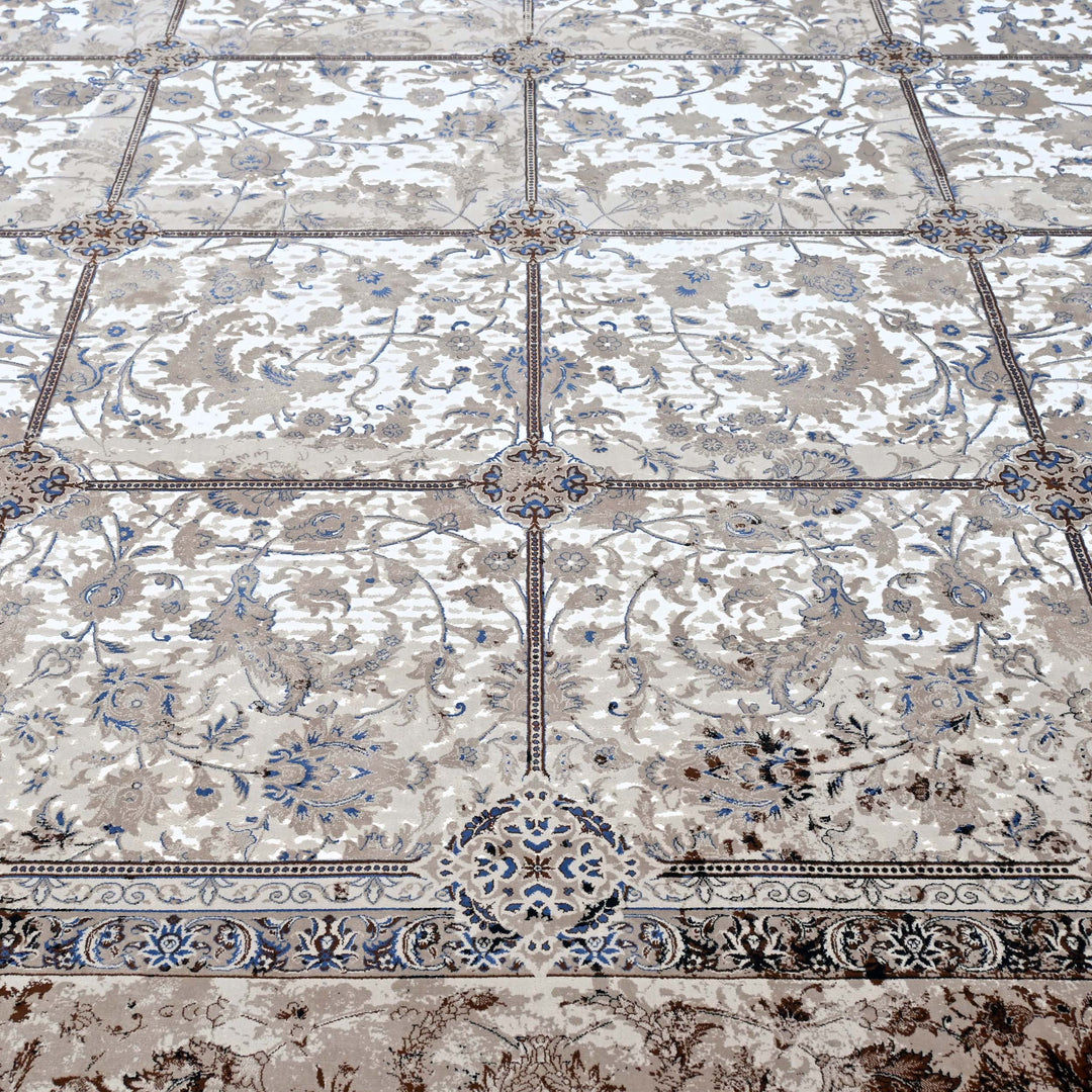 Ivory & Brown Fine Persian 8.5x11.5 FT