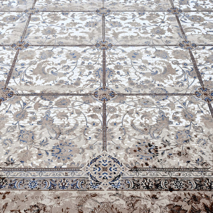 Ivory & Brown Fine Persian 8.5x11.5 FT