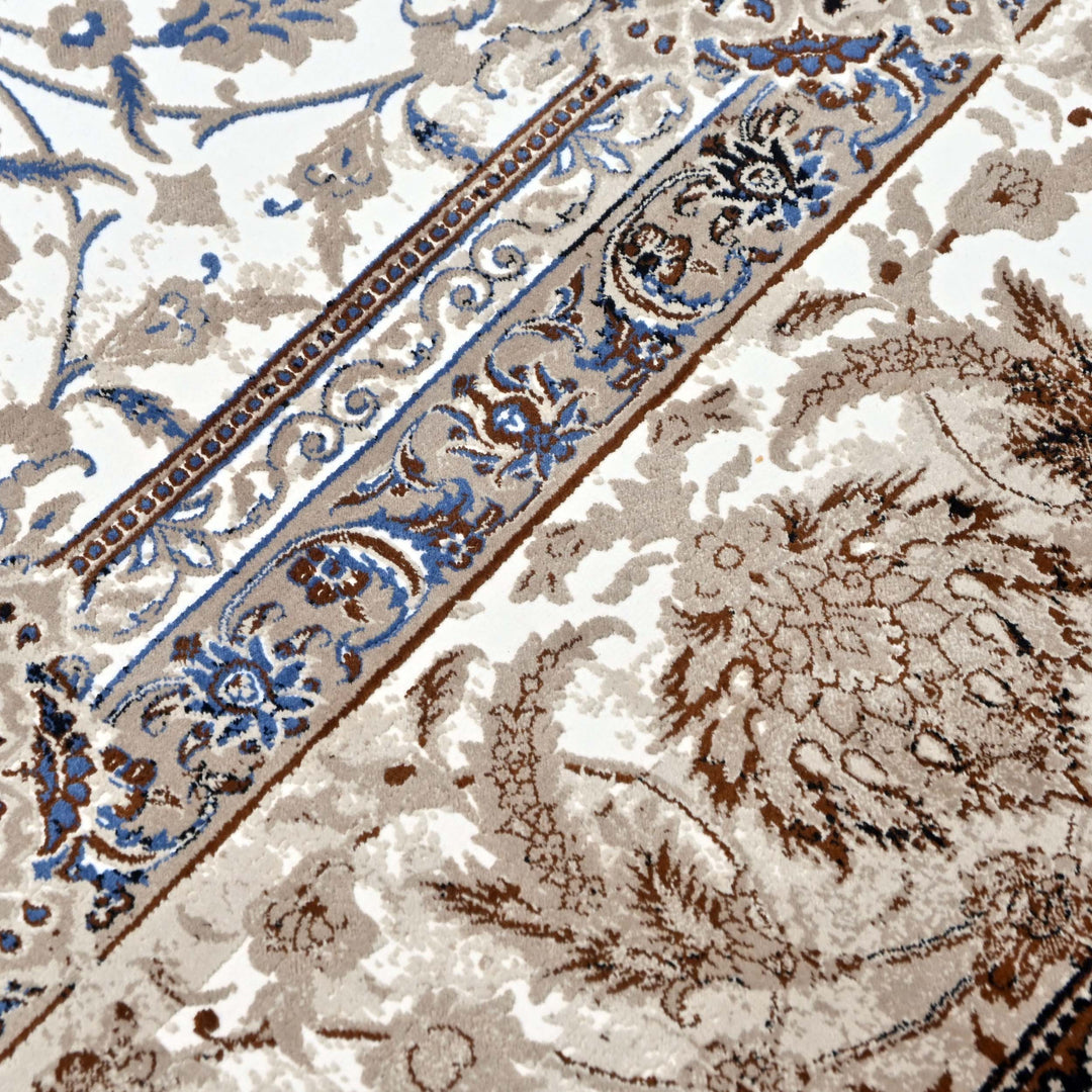 Ivory & Brown Fine Persian 8.5x11.5 FT