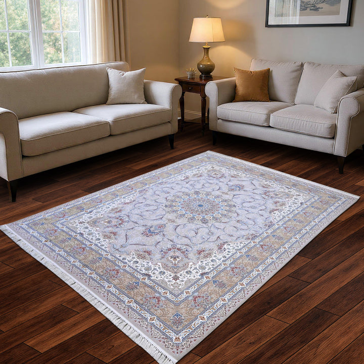 Light Grey Fine Persian 8.5x11.5 FT