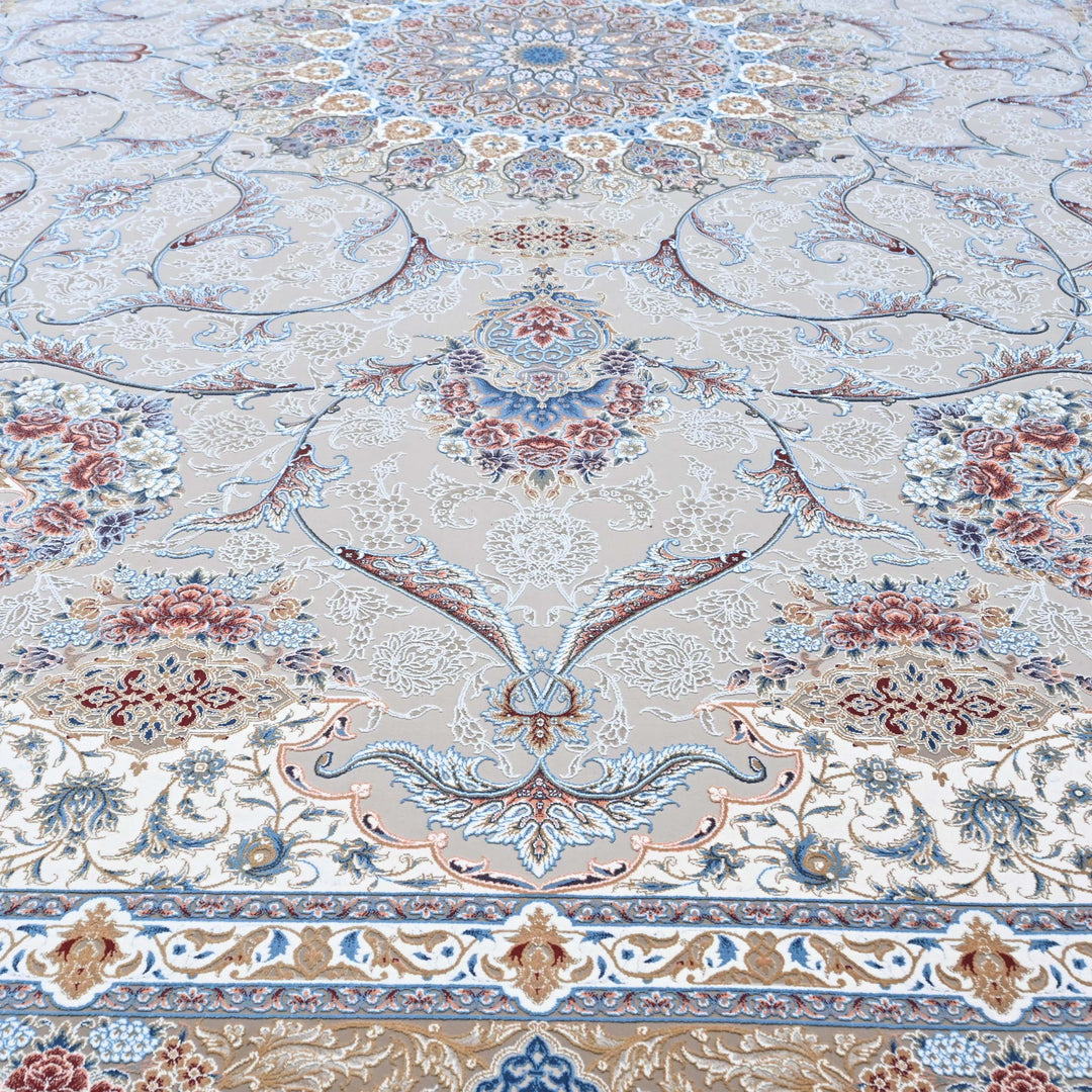 Light Grey Fine Persian 8.5x11.5 FT