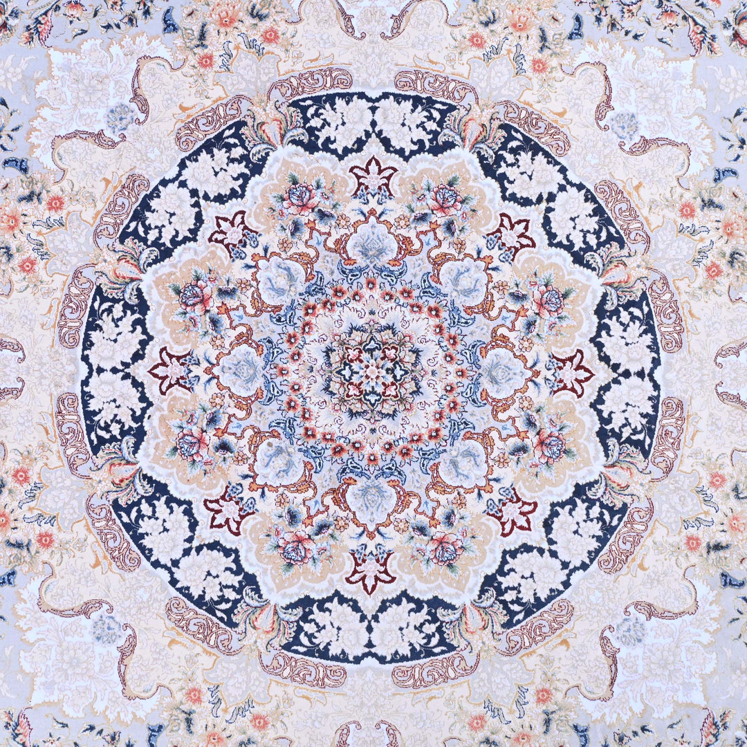 Sky Blue Fine Persian 8.5x11.5 FT