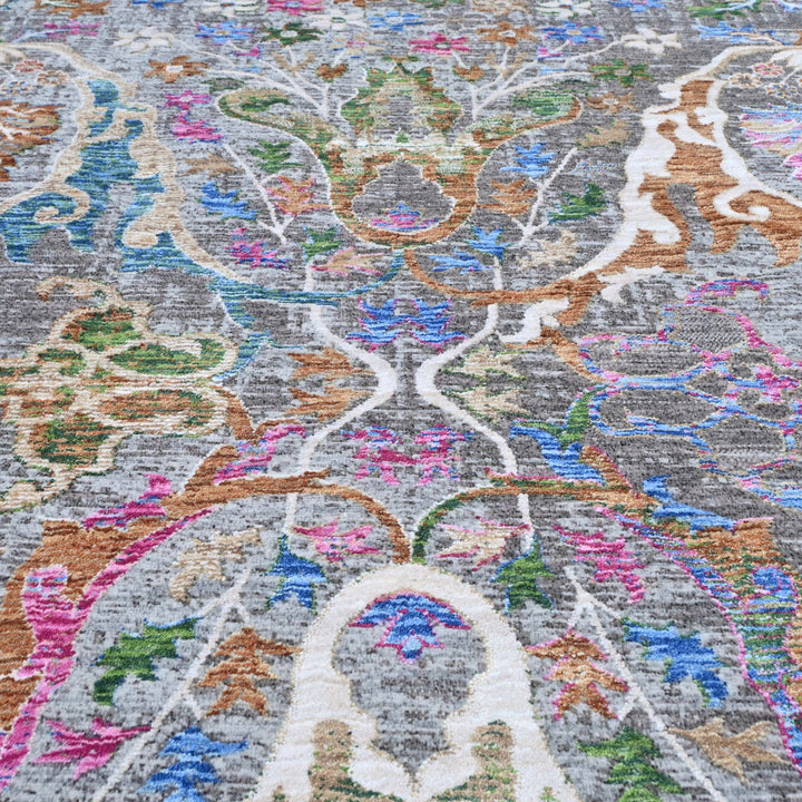 Multicolor Abstract Turkish Rug 5X8 FT