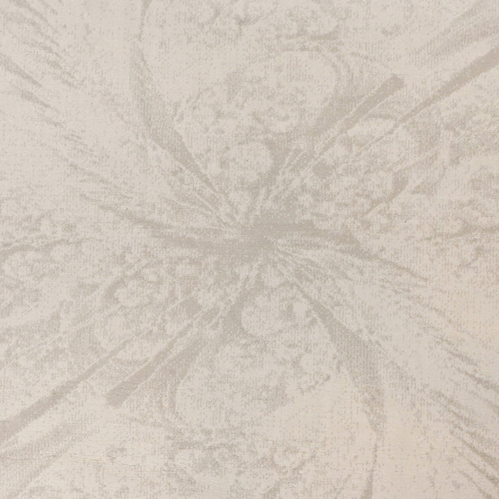 Off White Floral Turkish Rug 7x10 ft