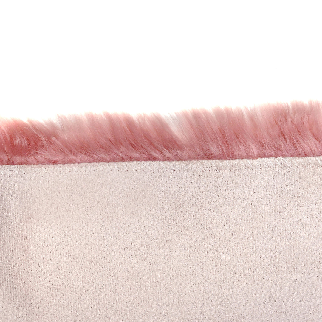 Pink Fur Runner 2x6 ft