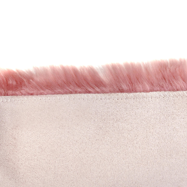 Pink Fur Runner 2x6 ft