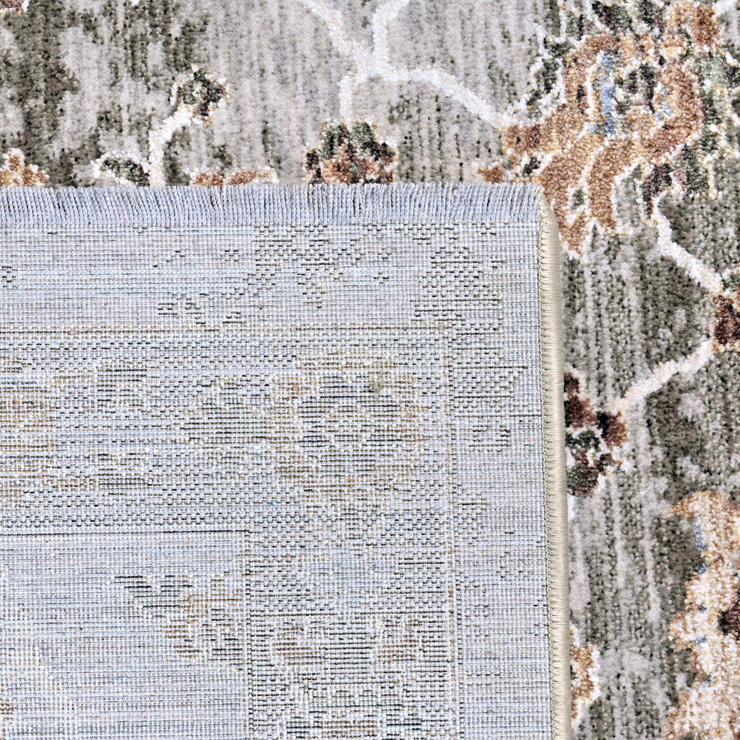 Ziegler Ivory Rust Turkish Rug 5X8 FT