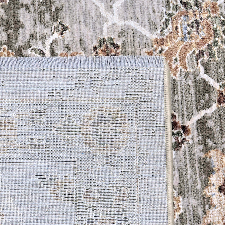 Ziegler Ivory Rust Turkish Rug 5X8 FT