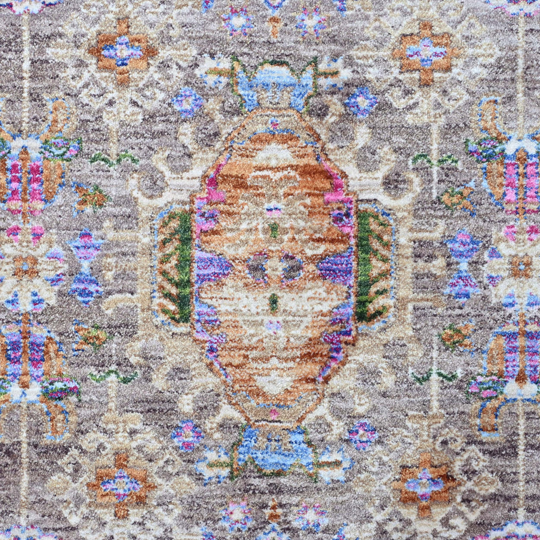 Multicolor Floral Turkish Rug 5X8 FT