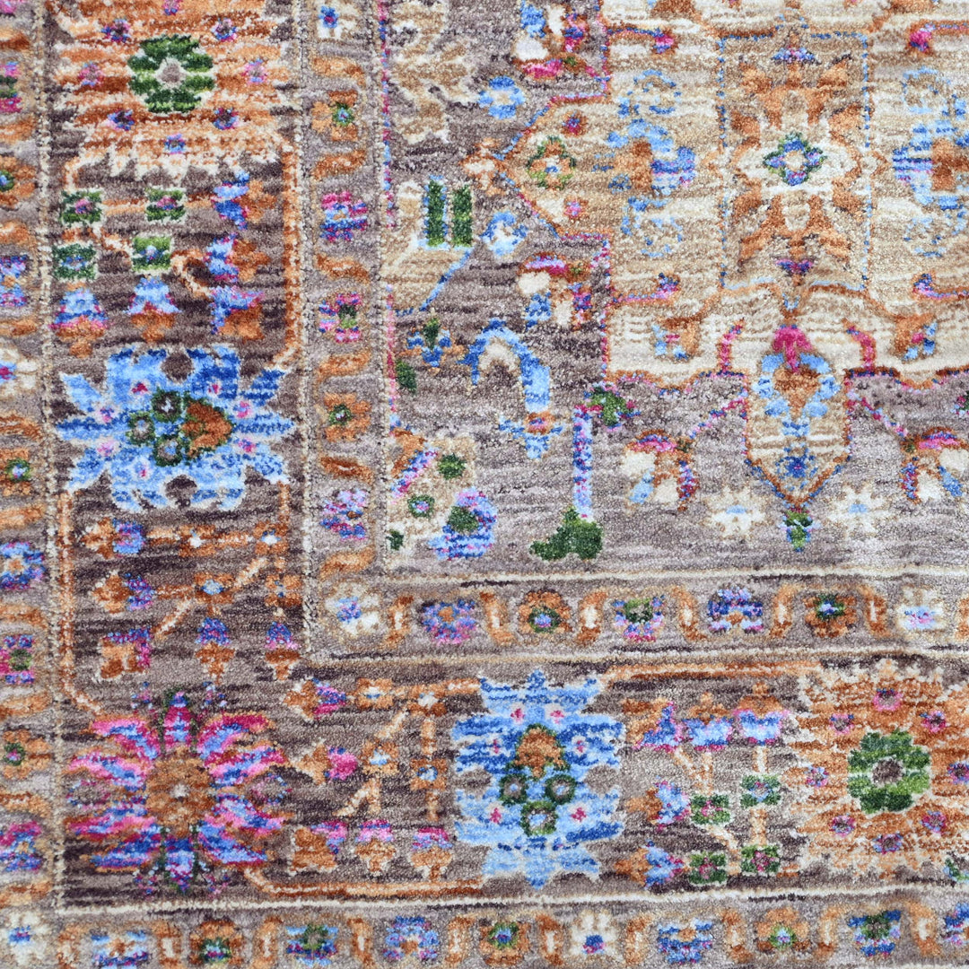 Multicolor Floral Turkish Rug 5X8 FT