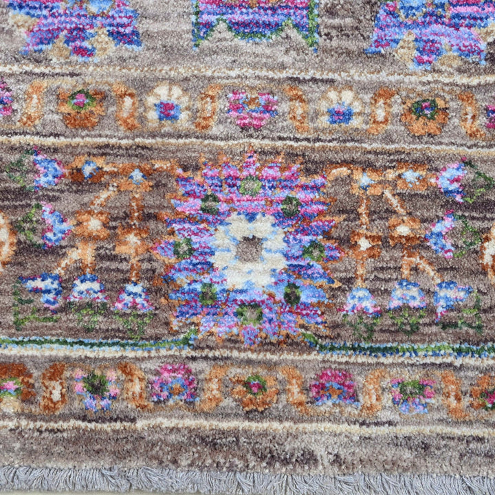 Multicolor Floral Turkish Rug 5X8 FT
