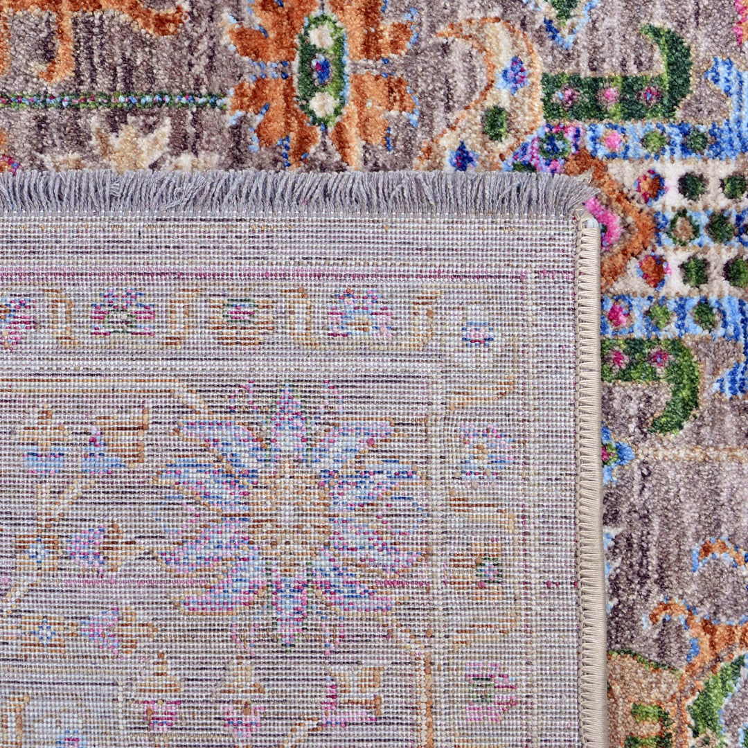 Multicolor Floral Turkish Rug 5X8 FT