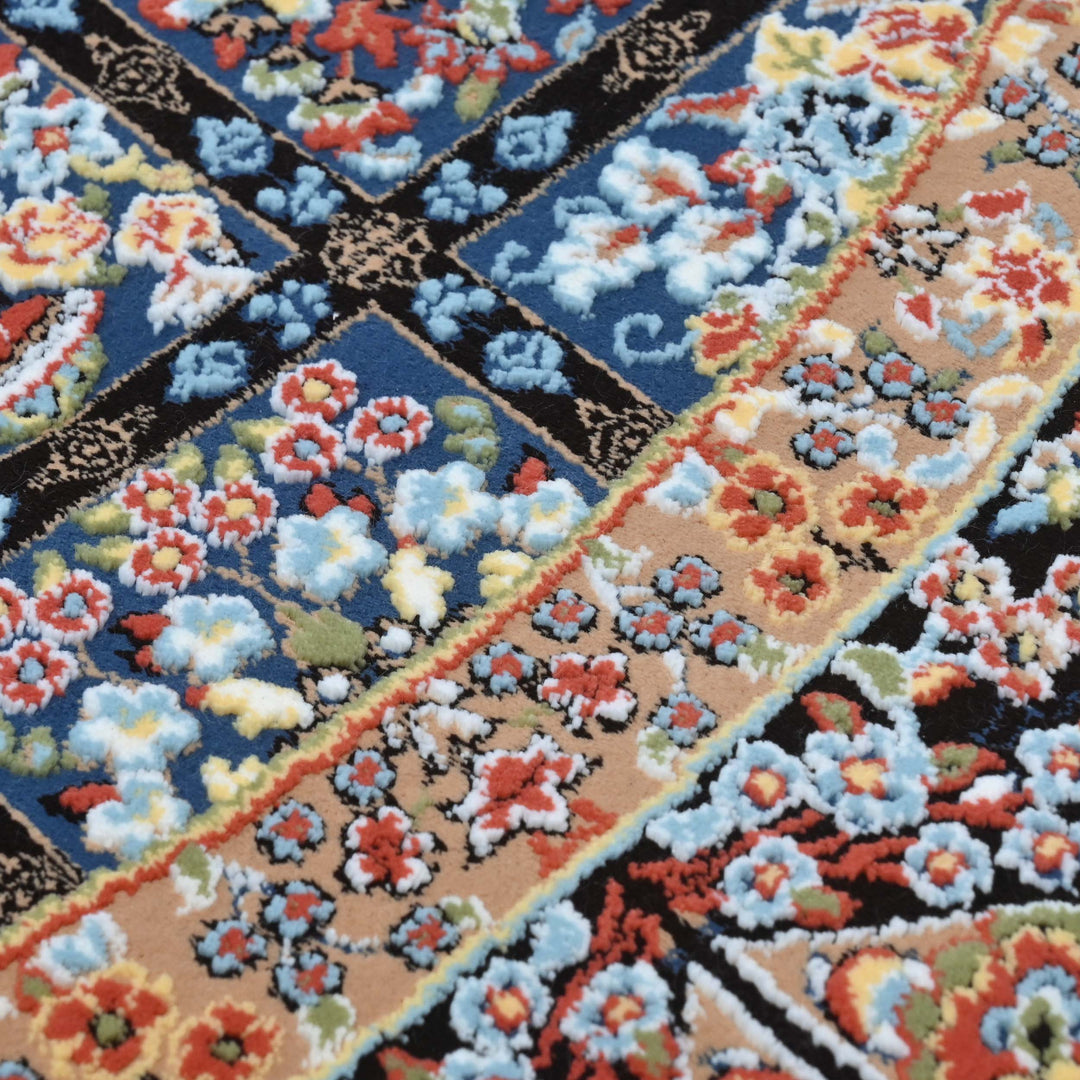 Multi Colour Persian Round Rug 3x3 Ft