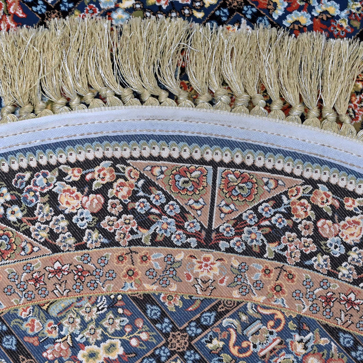 Multi Colour Persian Round Rug 3x3 Ft