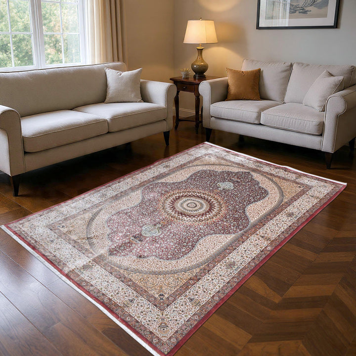 Supreme Fine Persian Silk Rug 5X7 Ft