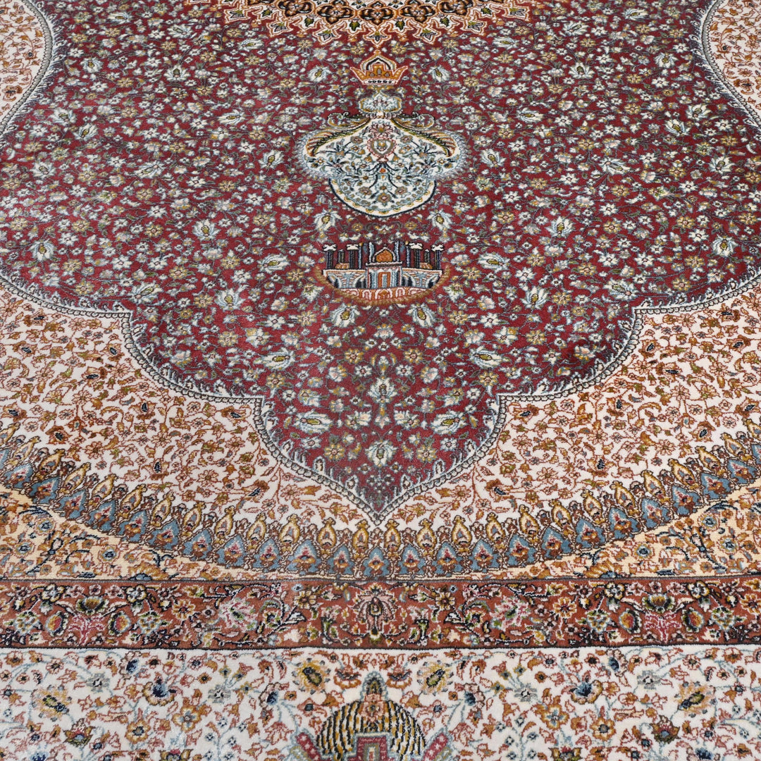 Supreme Fine Persian Silk Rug 5X7 Ft