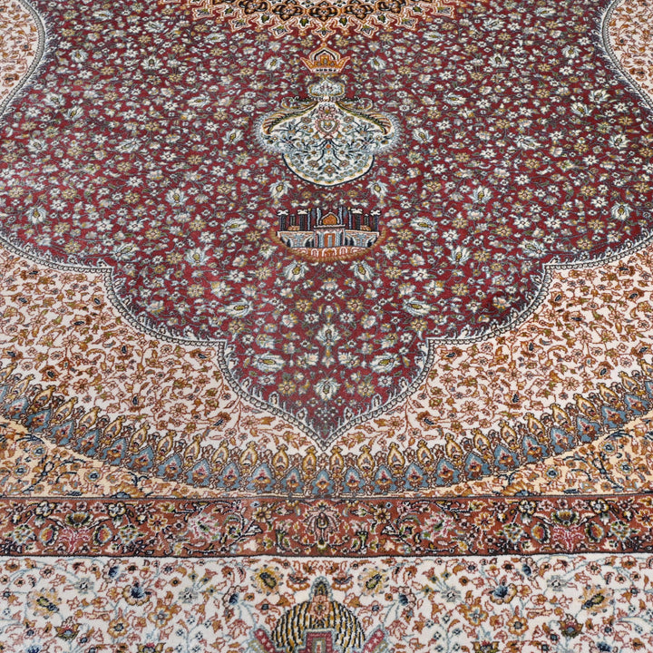 Supreme Fine Persian Silk Rug 5X7 Ft