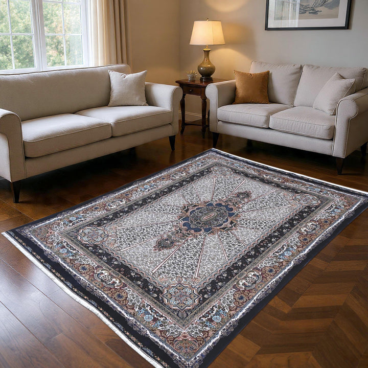 Supreme Fine Persian Silk Rug 5X7 Ft