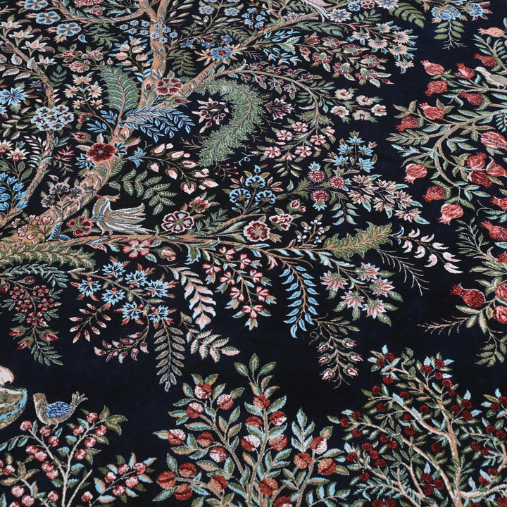 Supreme Fine Persian Silk Rug 5X7 Ft