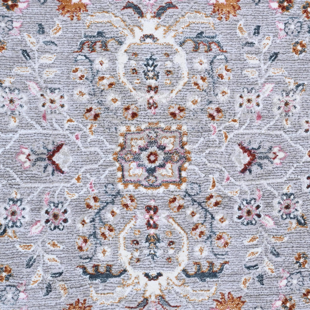 Multi Traditional Turkish Rug 7x10 ft