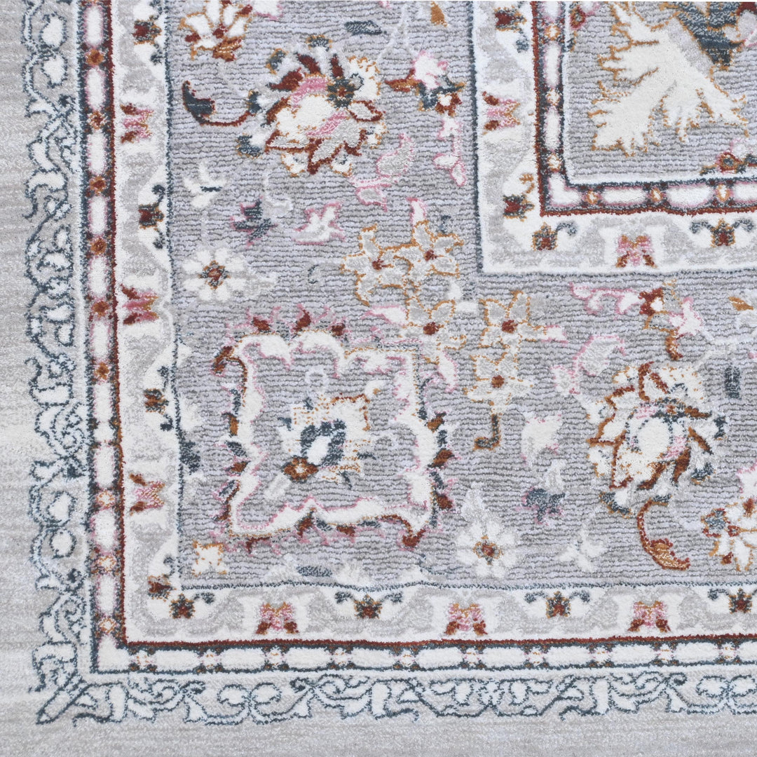 Multi Traditional Turkish Rug 7x10 ft