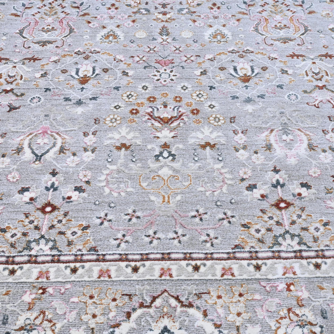 Multi Traditional Turkish Rug 7x10 ft