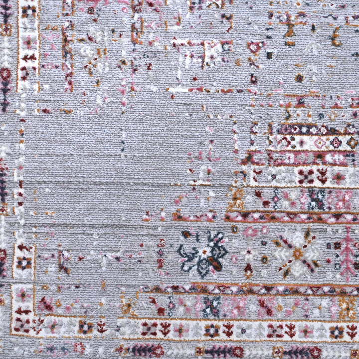 Multi Traditional Turkish Rug 7x10 ft