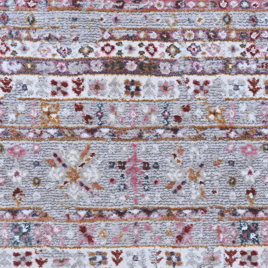 Multi Traditional Turkish Rug 7x10 ft