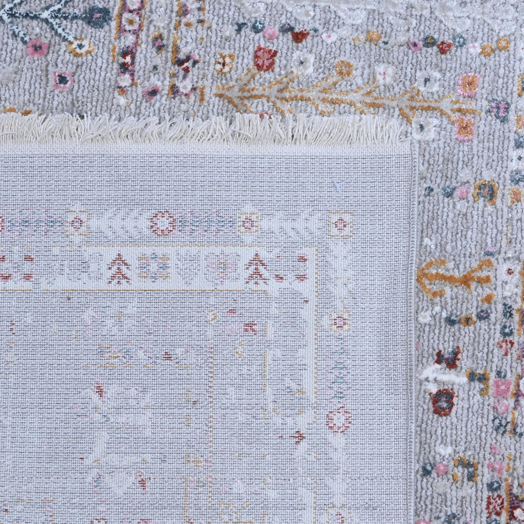 Multi Traditional Turkish Rug 7x10 ft