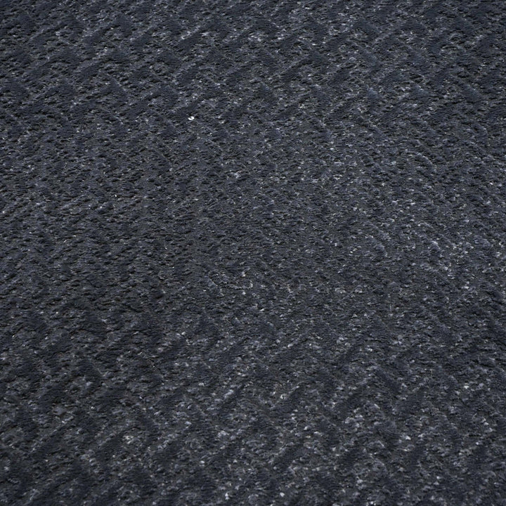 Plain Charcoal Grey Turkish Rug 5X8 FT