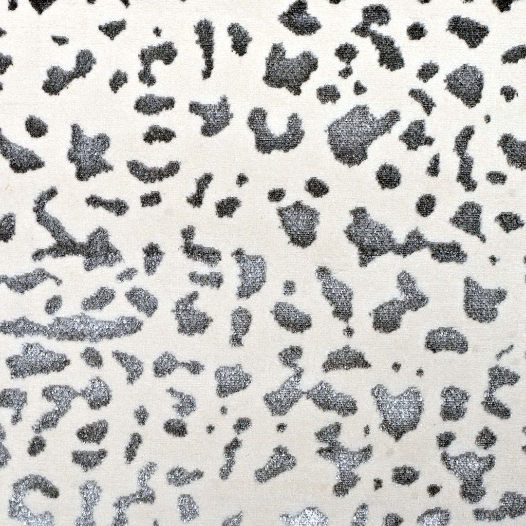 Grey Leopard Spot Turkish Rug 5X8 FT