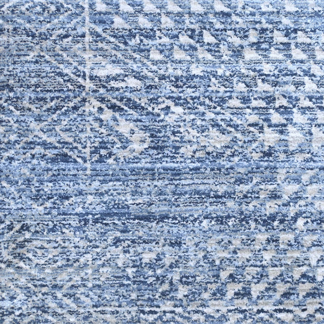 Denim Blue Turkish Rug 5X8 FT