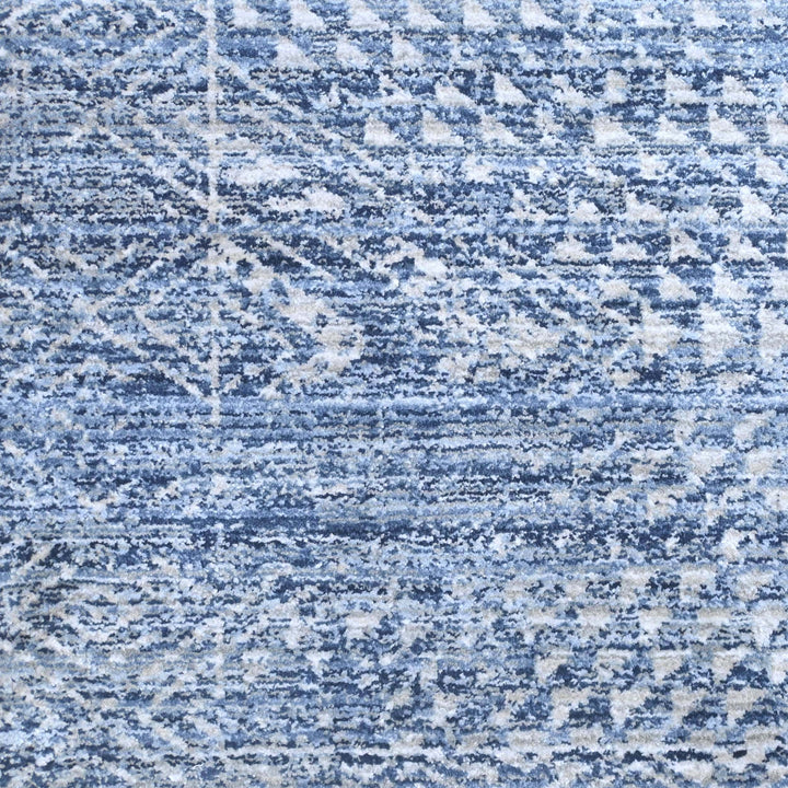 Denim Blue Turkish Rug 5X8 FT