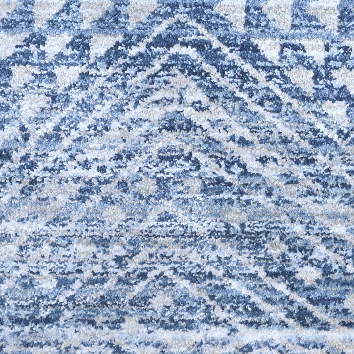 Denim Blue Turkish Rug 5X8 FT